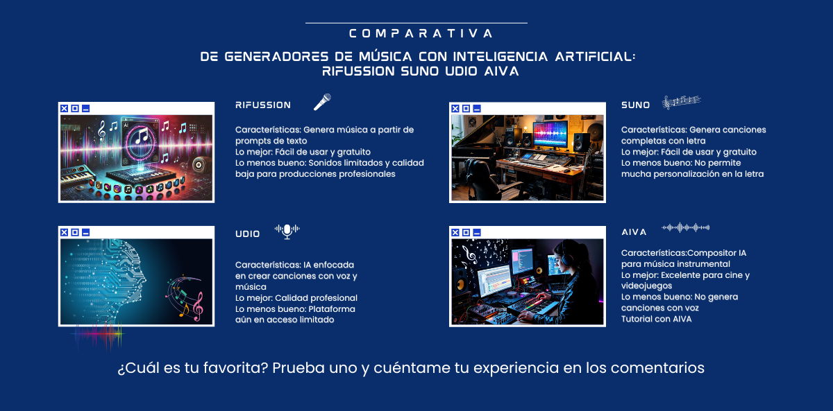 Las 4 mejores IA para crear música en 2025: crea canciones increíbles ...